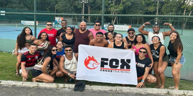 Fox Cross Training em Serra-ES, academia de Cross Training com treino em grupo, musculação e exercícios aeróbicos.